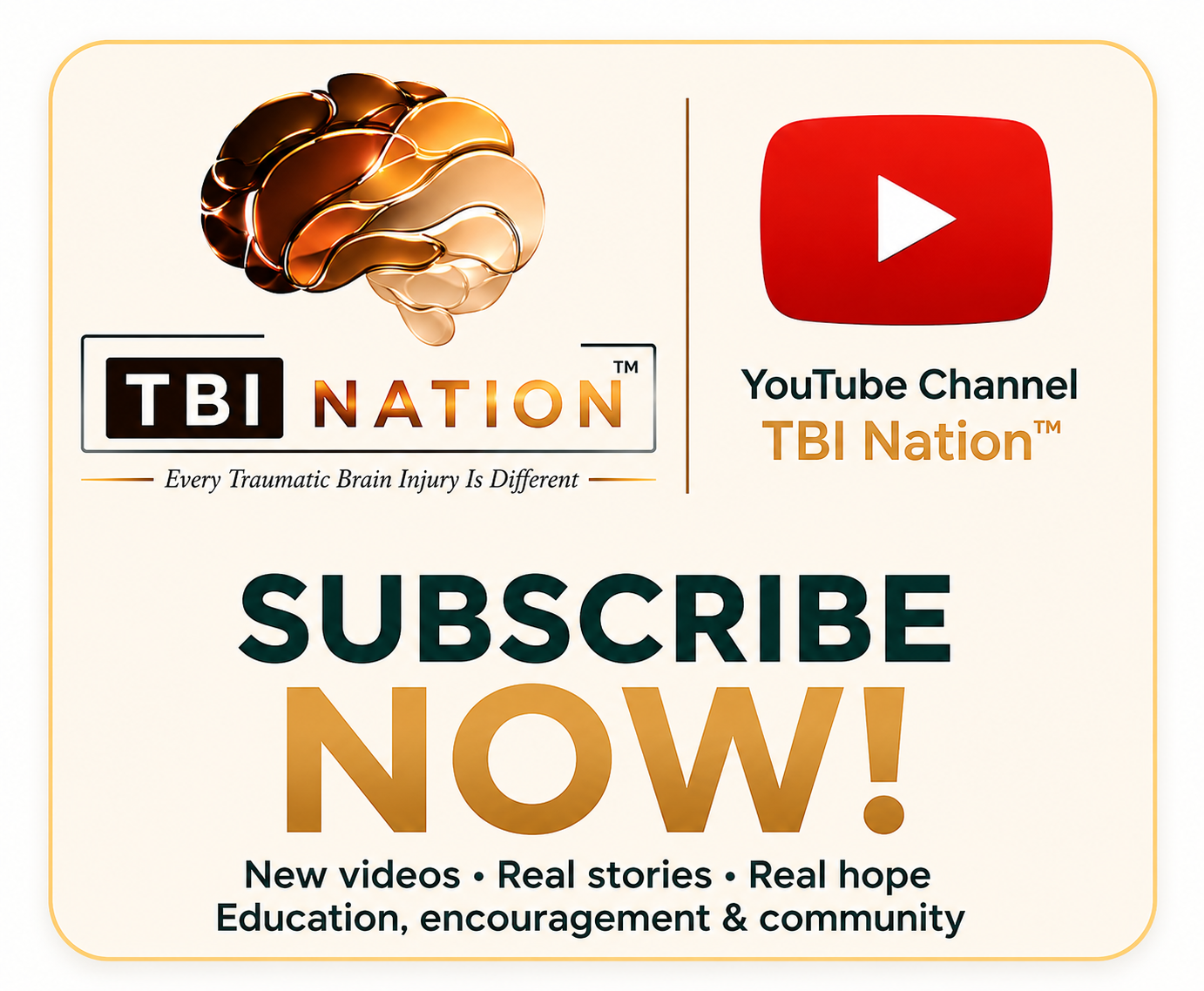 Subscribe to the TBI Nation™ YouTube channel